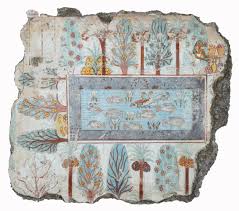 Unknown Garden Of Nebamun Pond In A Garden Ca 1400 1350 Bc Paint On Plaster Wall New Kingdon Dynasty X Ancient Egyptian Art Ancient Egyptian Egypt Art
