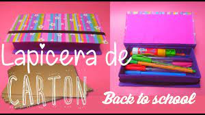 Lapicera De Carton Diy Back To School Manualidad Youtube