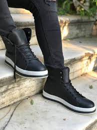 Chekich Erkek Bot Ch055 Siyah Casual Sneakers Black Sneakers Comfortable Sneakers