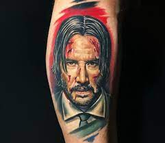 Whereas keanu reeves and most of the other john wick cast members had to train before they started shooting, donnie yen has been training in martial arts since he was young. John Wick Tattoo By Lena Art Post 30595