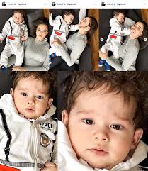 Karan Ozcivit Hijo De Burak Ozcivit 3 Cumpliendo 8 Meses Presentacion Publica En Redes Sociales Posteado Por S Hijos Actores Actrices De Telenovelas