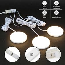 Lighting ever puck best led under cabinet lighting kit. Commercial Electric 3 Light Led White Puck Light Kit Under Cabinet Lighting R1 For Sale Online Ebay