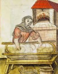 Boulanger A Son Petrin Medieval Crafts Medieval Paintings Medieval