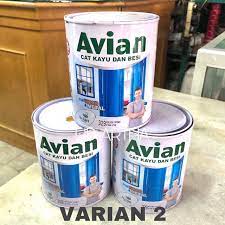 Cat besi dan kayu minyak ftalit semua warna gloss ukuran 5 kg /5 literrp290.000: Cat Kayu Dan Besi Avian 0 9 Liter 1 Liter Varian 2 Shopee Indonesia