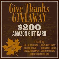 Maybe you would like to learn more about one of these? Give Thanks Giveaway 200 Amazon Egift Card