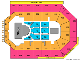 Citizens Business Bank Arena Ca Seating Chart