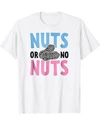 Gender reveal ideas for grandparents announce it with art. Discover Deals On Nuts Or No Nuts Funny Gender Reveal T Shirt For Auntie Kids