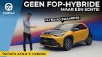 Nu 150 KG zwaarder (en zuiniger)! - Toyota AYGO X Hybrid ... - YouTube