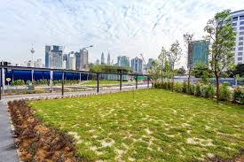 The jewel at the highly visible northeastern corner facing the new trx mrt station plaza. Tun Razak Exchange Mrt Station Big Kuala Lumpur