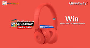 Although these devices have an astounding internal design, they can still encounter errors. Beats Solo Pro Headphone Giveaway Giveaway Free Sample Contest Freebie Deal 2021