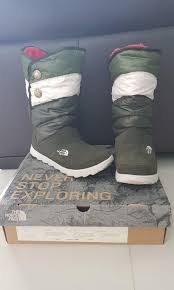 This waterproof, breathable hiking boot has an array of features that minimize fatigue and maximize stability. Women S Winter Boots By The North Face Women S Fashion Shoes Boots On Carousell