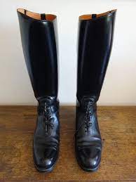 Dehner Bal Lace Patrol Boots Men Size 13 D Black In Box Bluf Uniform Leather Boots Men Boots Mens Riding Boots