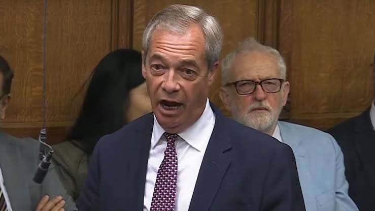 Nigel Farage stages another PMQs protest as he rages it is 'rigged' |  Politics | News | Express.co.uk