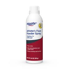 Equate Athlete S Foot Spray Antifungal Tolnaftate 1 Cures Prevents Most Athlete S Foot 4 6 Oz Walmart Com Walmart Com
