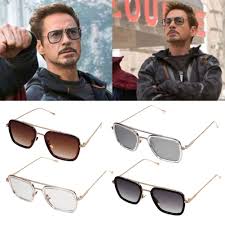 Kaufen sie hochwertige tony stark bilder in vielen designs zu aufregenden rabatten. Robert Downey Tony Stark Iron Man Sonnenbrille Herren Vintage Ironman Brillen Ebay