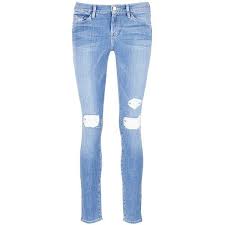 Frame Denim Le Skinny De Jeanne Distressed Jeans Denim Jeans Ripped Distressed Jeans Distressed Skinny Jeans