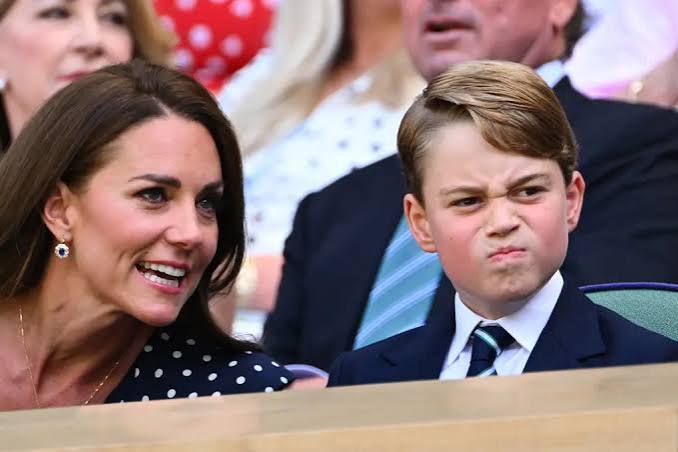 Prince George hilariously steals the show with a series of funny facial  expressions at Wimbledon debut