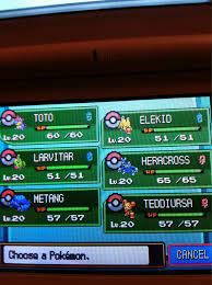 Dream Team So Far In Soul Silver Pokemon