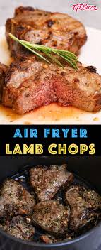 Serve with chimichurri sauce on lamb chops. Air Fryer Lamb Chops With Rosemary Garlic Tipbuzz