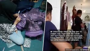 Tak heran bila toko online yang menjual produk korea semakin banyak. Nak Pakai Pakai Tak Nak Pakai Buang Ke Longkang Butik Gagal Siapkan Baju Pengantin Viral Di Media Sosial The Reporter