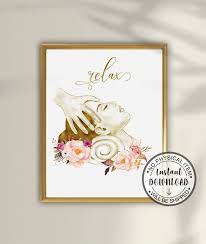 Beauty Salon Decor Spa Decor Medical Spa Decoration Etsy Massage Art Beauty Salon Decor Spa Decor