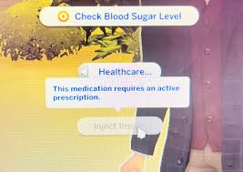 does anyone know how i fix this in the healthcare redux mod :  i need to  inject the insulin, my sim is going to die. i tried going to the doctor and