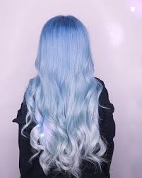 Arctic Fox Hair Color Siashells She S Got Hair Like The Ocean Periwinkle Pastelhair Bluehair Arcticfoxhair Arctic Fox Hair Color Periwinkle Hair Hair