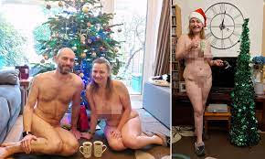We spend Christmas Day completely naked while our guests wear clothes |  Daily Mail Online