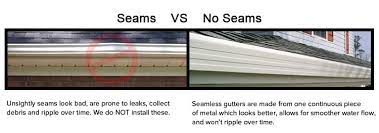 Why do you need seamless gutters? Seamless Gutters Versus Vinyl Gutters Things You Should Know As A Dfw Homeowner Cnc Gutter Fort Worth