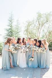 California Garden Wedding Light Blue Bridesmaid Dresses Blue Bridesmaid Dresses Winter Light Blue Weddings Theme
