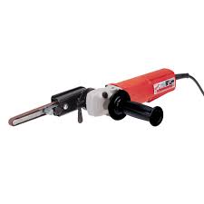 Cordless sander, 18.0v, 5 wheel dia. Milwaukee 5 5 Amp Bandfile With Paddle Switch 6101 6 The Home Depot