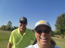 Golfing at Crumpin Fox course