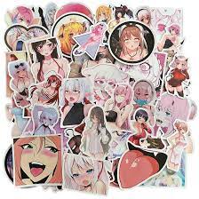 Amazon.com: Hentaii Stickers Lewd Anime Stickers Waifu Vinyl Waterproof  Sticker Pack for Adults Mens Laptops, Water Bottles, Cars, Luggages, Guitar  Case, Adults Mens Gifts : Electronics