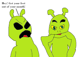 Get Your Feet Out Of Your Mouth Sml Alien By Mjegameandcomicfan89 On Deviantart Jeffy gets abducted by aliens! get your feet out of your mouth sml