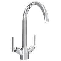Check spelling or type a new query. Grohe Ambi Dual Lever Mono Mixer Kitchen Tap Chrome Kitchen Mixer Taps Screwfix Com