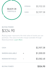 If you have a robinhood instant or robinhood gold account, you have instant access to funds from bank deposits and proceeds from stock transactions. Why Is My Buying Power So Low Robinhood