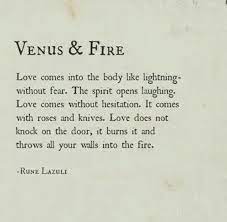 A future is something that you make yourself. Venus Fire By Rune Lazuli Fire Quotes Cool Words Quotes