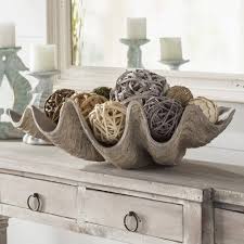 Shop Faux Clam Shell Bowls Unique Home Decor Home Decor Tips Home Decor
