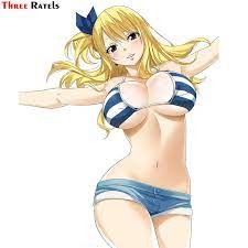 Three Ratels F208 Lucy Heartfilia Bikini Anime Fairy Tail Sticker For  Iphone12 Cute Anime Girl Car