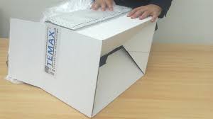 First you can simply use slightly larger paper and fold the lid exactly the same way you did the box itself. Folding Insulated Thermal Cardboard Transport Box Krautz Temax