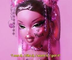 Image result for baddie bratz cartoon profile pictures. 180 Images About Bratz Baddie On We Heart It See More About Bratz And Doll Brat Doll Bratz Doll Pink Aesthetic