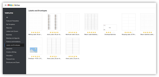 create merge and print labels in writer