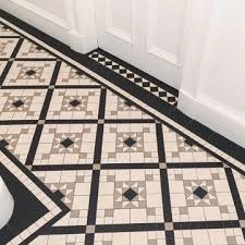 Big and bold patterns and textures of waves, hexagons and diamonds in a variety of sizes suited to traditional or contemporary styles. Contemporary Victorian Hall Tiling Victorian Hall Victorian Hallway Tiled Hallway
