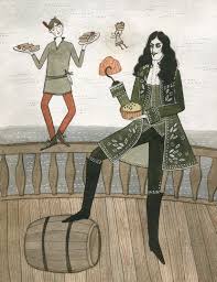 Peter Pan Commissioned By Random House Uk For The Book Fairytale Food Illustration Art Whimsical Illustration Illustration