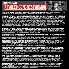 Republicans in the house of representatives have chosen rep. Ny 21 Rep Elise Stefanik Has Basically Been A Total Failure Over Her Past Two Terms In Office