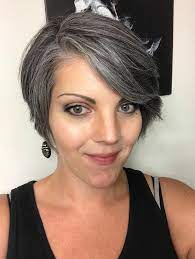 Gray Hair Don T Care Salt And Pepper Gray Hair Grey Hair Silver Hair White Hair Don T Care No Long White Hair Grey Hair Inspiration Gray Hair Growing Out
