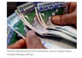 Encik keith foo merupakan seorang anggota polis yang bertugas di sempadan negara. Perintah Gaji Minimum 2016 Berkuat Kuasa 1 Julai 1sabah