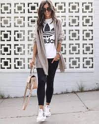 84 Street Style Women Fashion 2019 For Winter To Spring Womenfashion Winterfashion Winterwomenfashi Outfits With Leggings Athleisure Outfits Casual Outfits