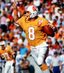 Before Qb Steve Young Wore A 9ers Jersey He Was A Buc Nfl Uniforms Buccaneers Nfl Football Players