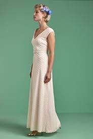 Kann man ein hochzeitskleid eigentlich auch günstig online kaufen? 50s Ella Romance Wedding Maxi Dress In Cream